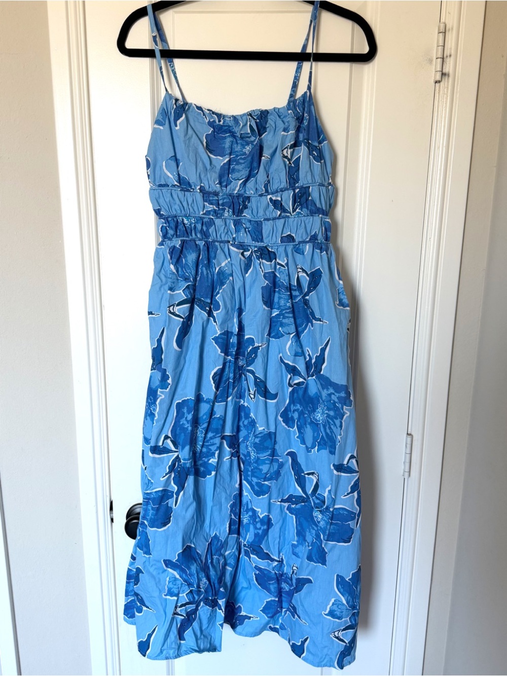 Blue Floral Dress